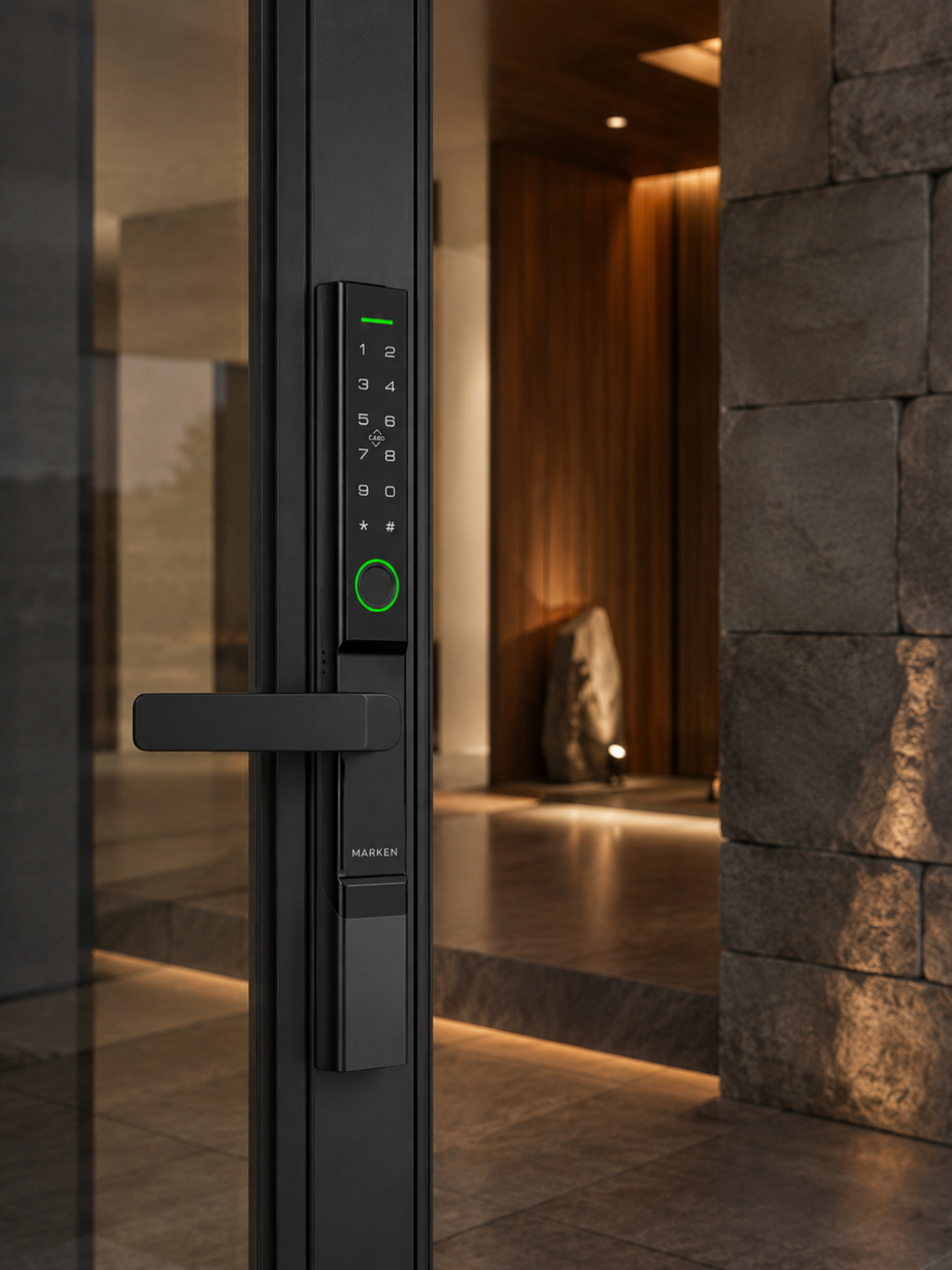 MARKEN S2 installed in luxury entrance