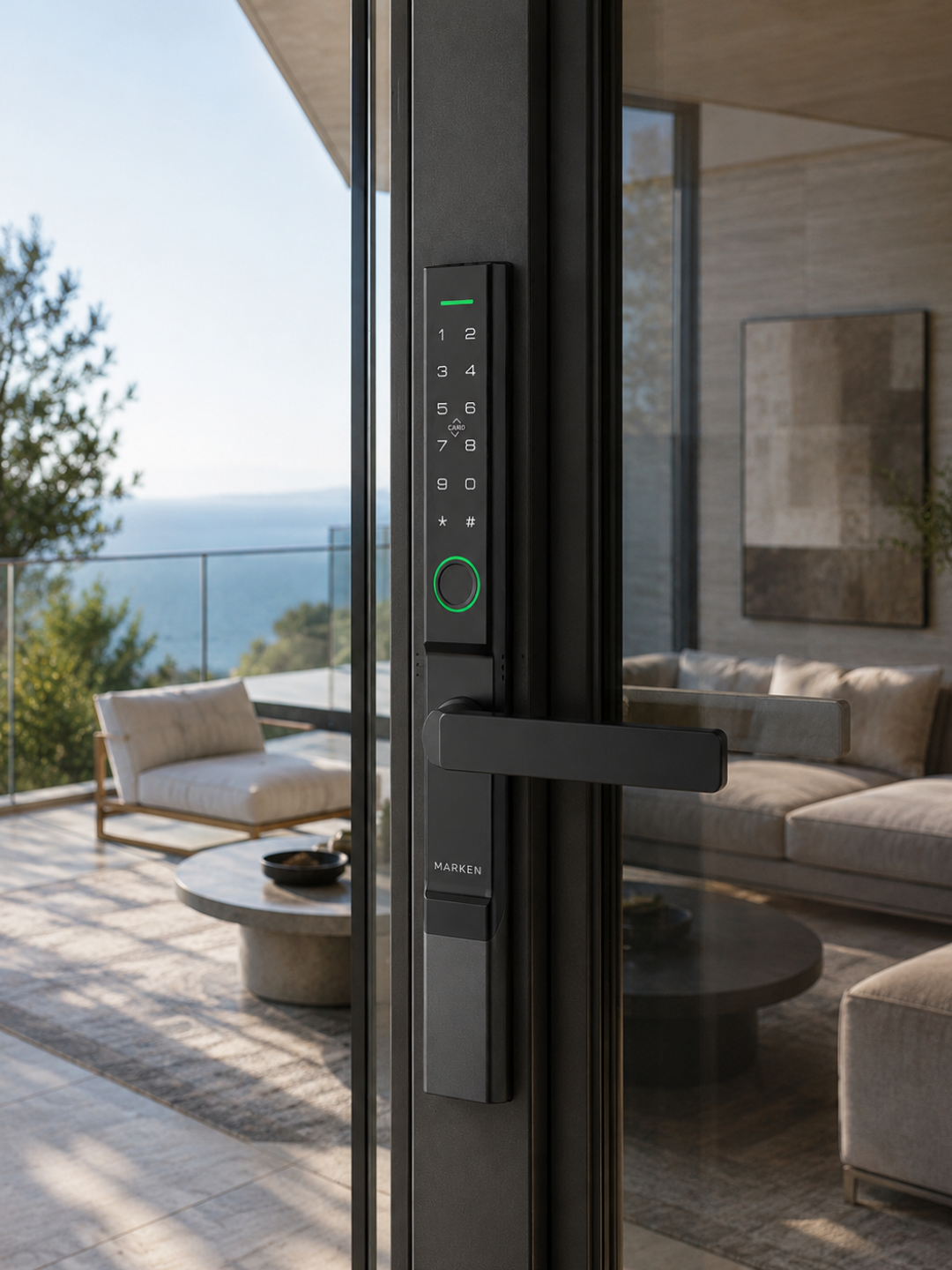 MARKEN S2 installed in bright balcony setting